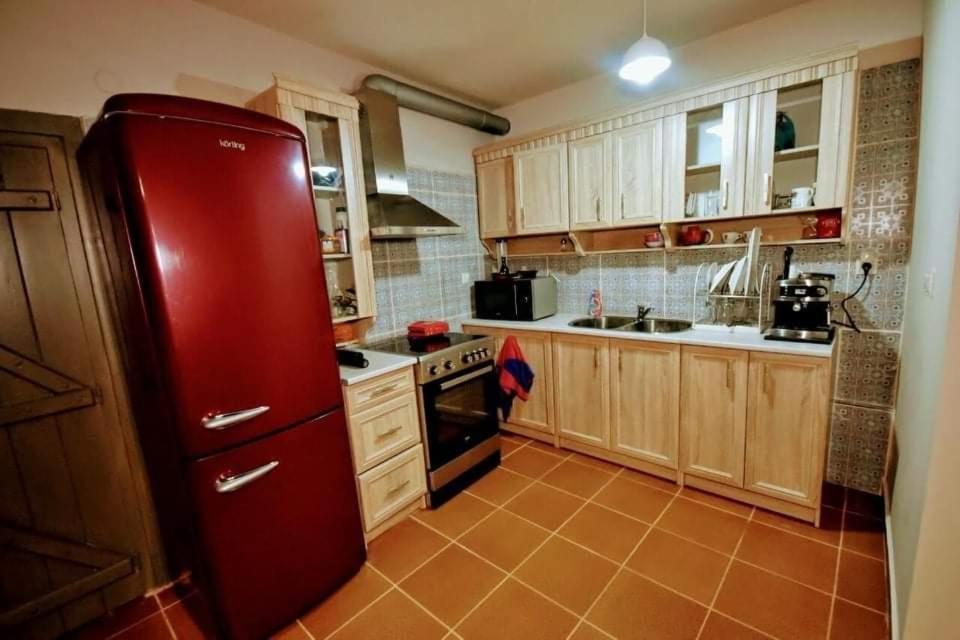 Stone Villa Inside Sea- Kids'Land Platanidia Bagian luar foto