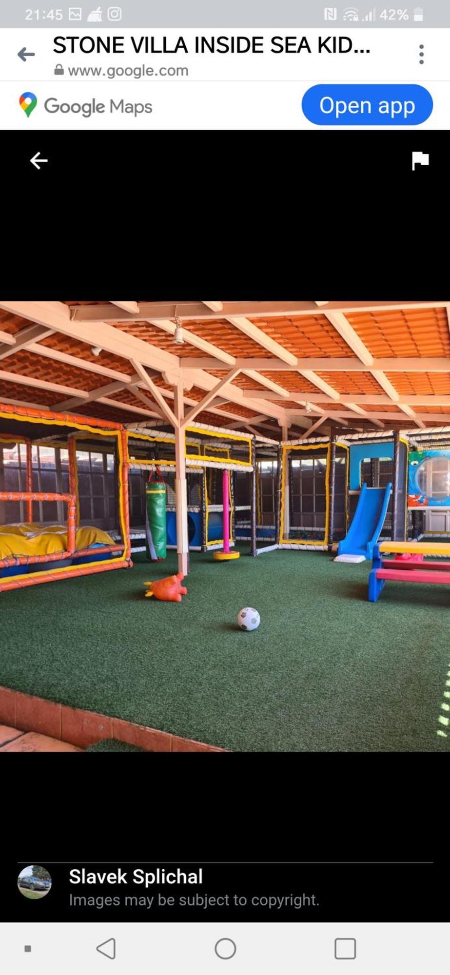 Stone Villa Inside Sea- Kids'Land Platanidia Bagian luar foto